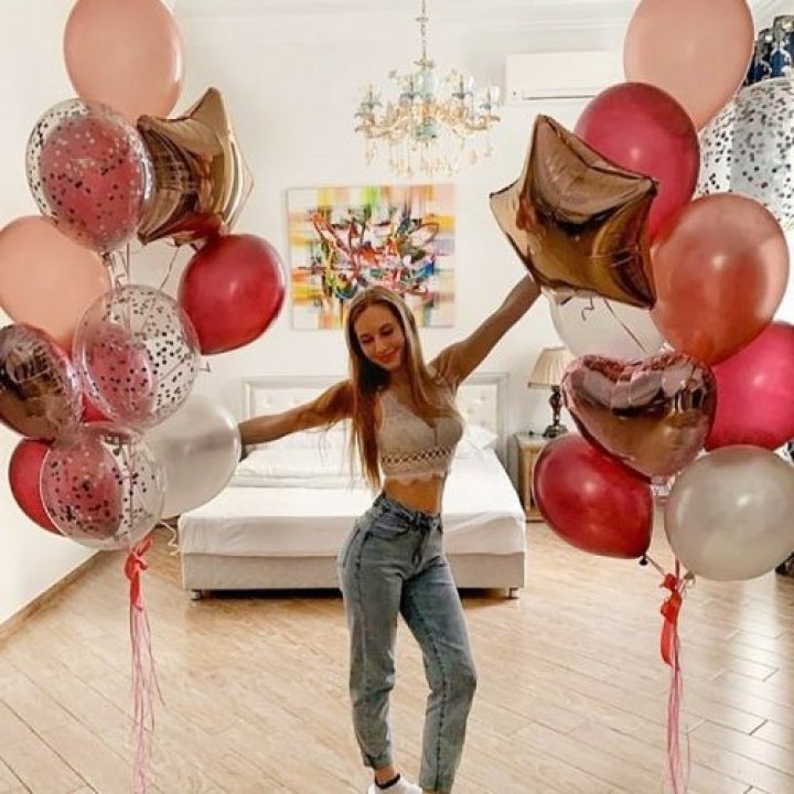 Фонтаны шаров "Celebrity" в Краснодаре