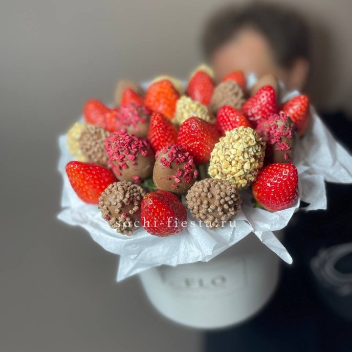 Клубника в боксе 30 ягод в Краснодаре