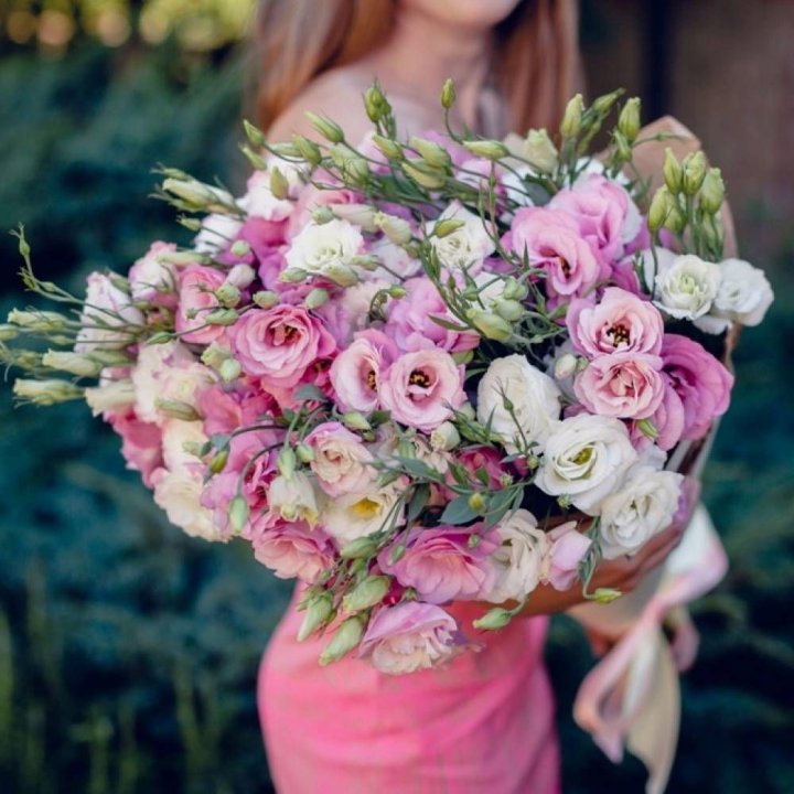 Букет эустом XL в Краснодаре