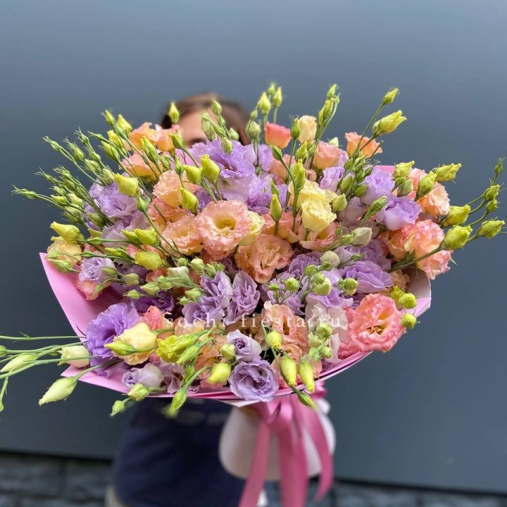 Букет эустом  в Краснодаре