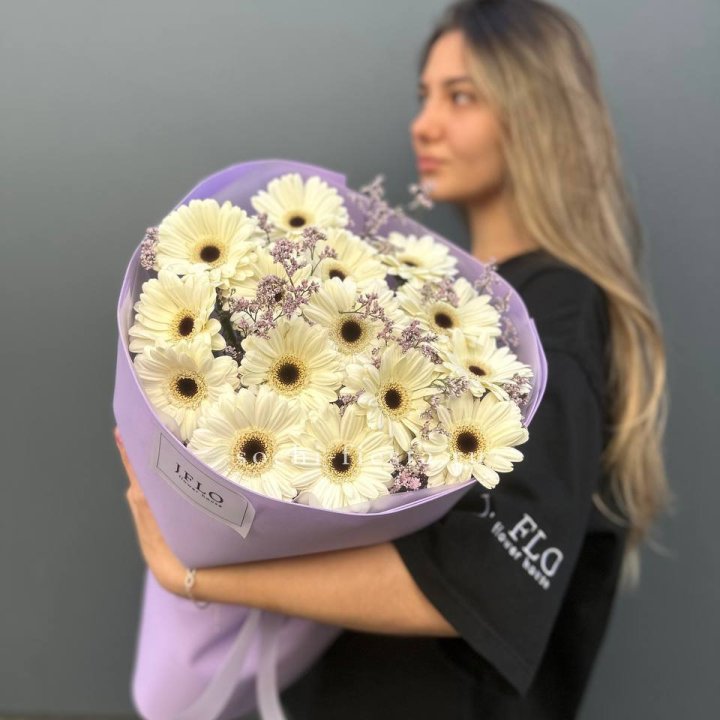 Букет голландских гербер "Solare" в Краснодаре