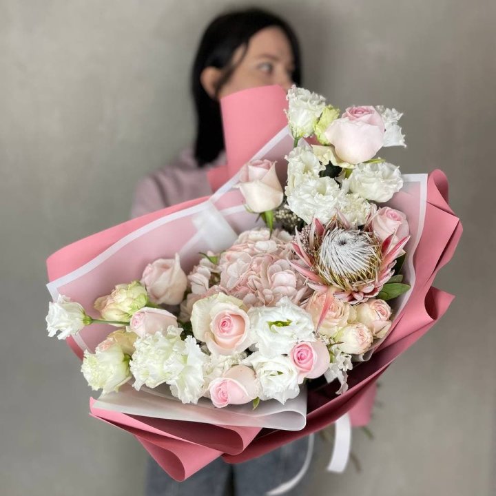 Дизайнерский букет №21 в Краснодаре