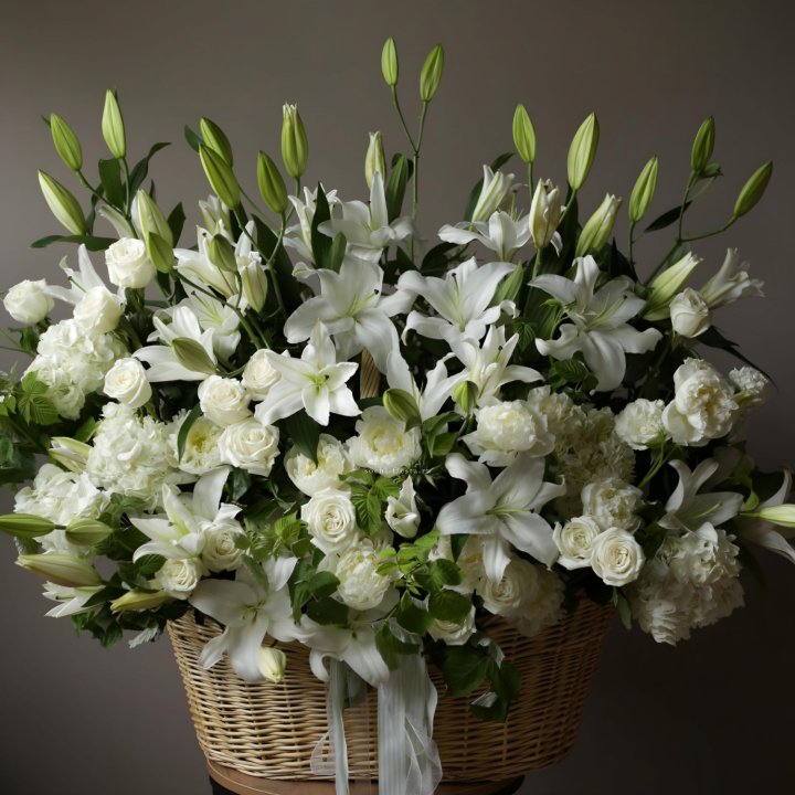 Цветочная корзина MAXI N3 в Краснодаре