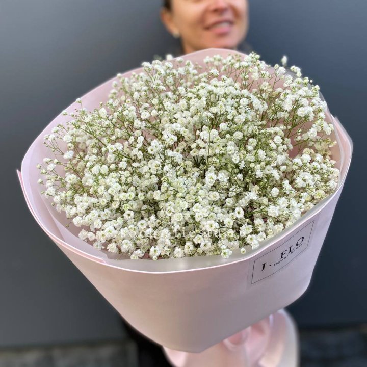 11 белых гипсофил в фоамиране в Краснодаре