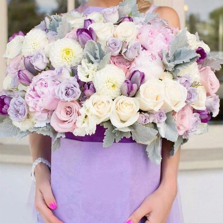 Цветочный бокс MAXI №1 в Краснодаре