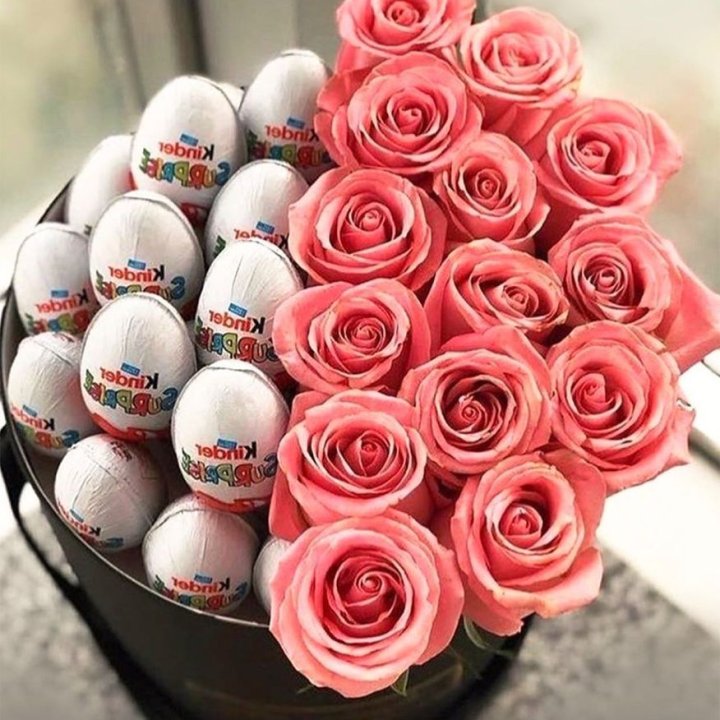 Цветочный бокс Sweet в Краснодаре