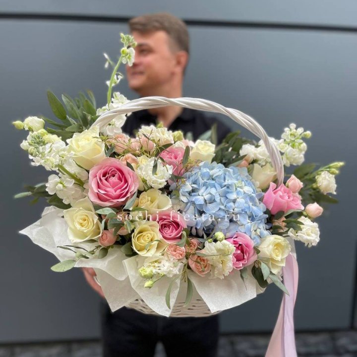 Авторская корзина "Apolinariya" в Краснодаре