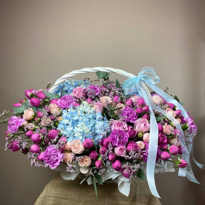 Авторская корзина "Lavander" в Краснодаре