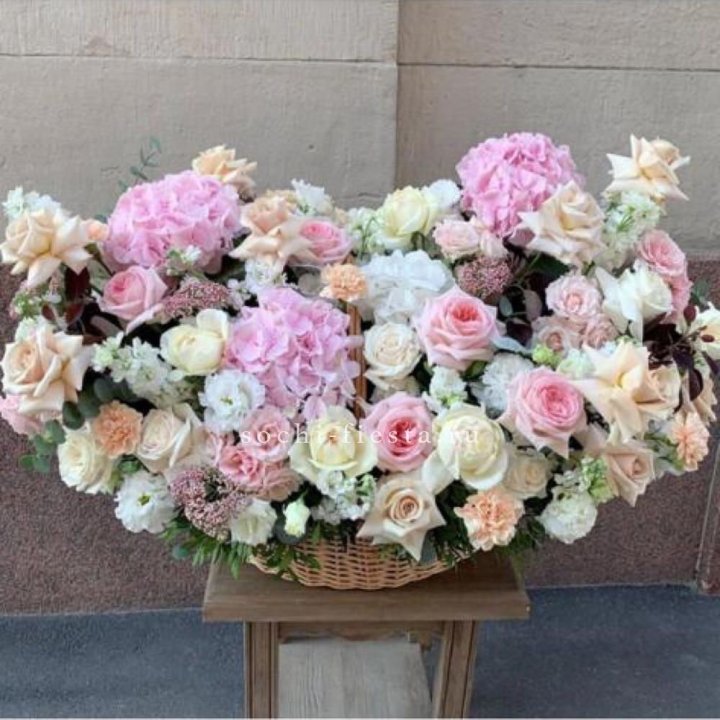 Цветочная корзина MAXI N2 в Краснодаре