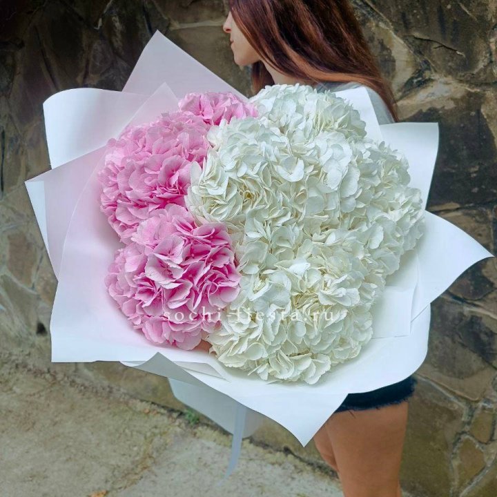 Букет гортензий "Wow" №2 в Краснодаре