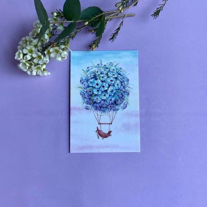 Открытка к букету "Floerostat" в Краснодаре