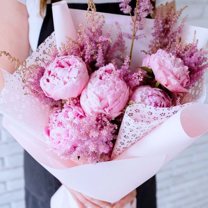 Букет пионов "Melissa" в Краснодаре