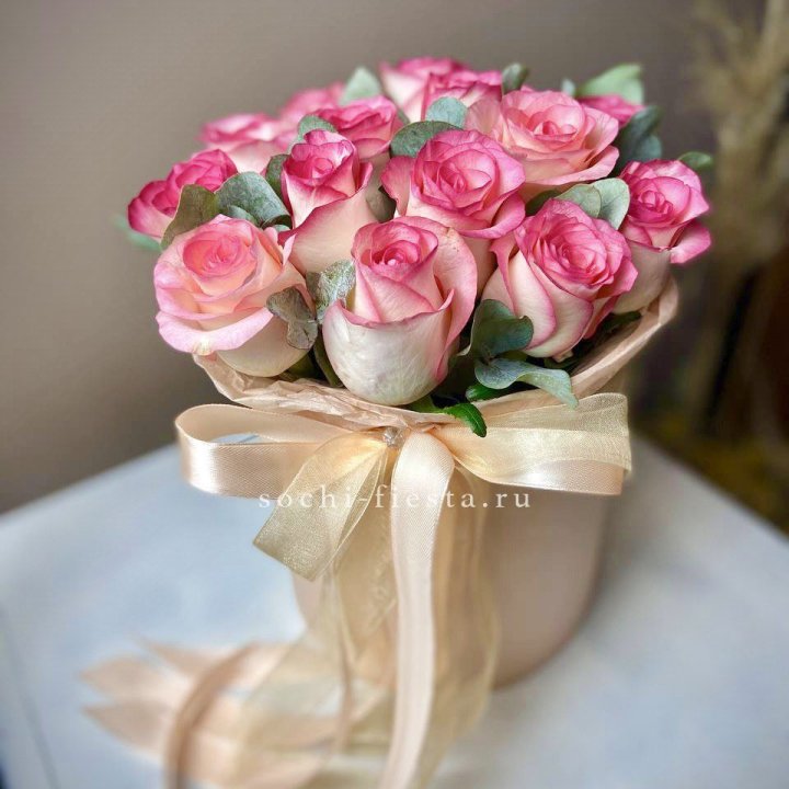 19 Роз Джумилия в коробке в Краснодаре