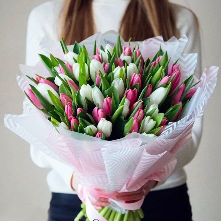 Букет тюльпанов "Lolita" в Краснодаре