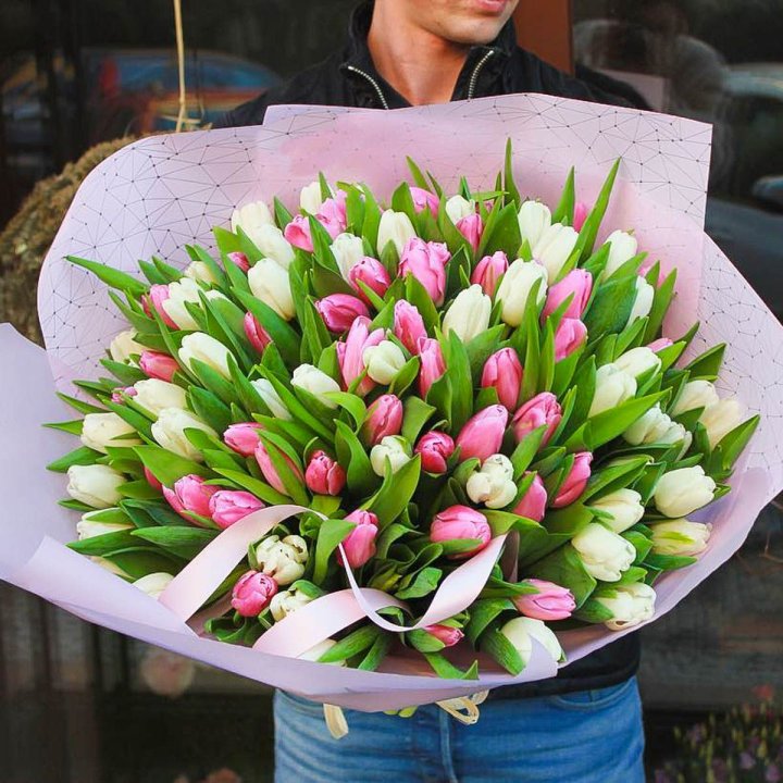 101 тюльпан MIX в Краснодаре